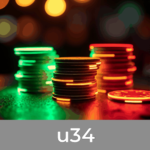 u34: Slots com Mega Jackpots e Jogos de Mesa com Alta RTP